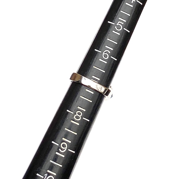 $3/20 Two tone blue rhinestone ring - Picture 8 of 9